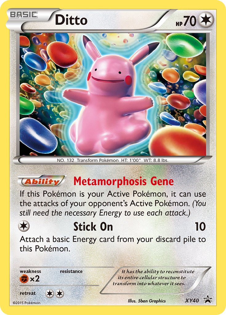 Ditto - XY40 - XY Promo - Card Cavern