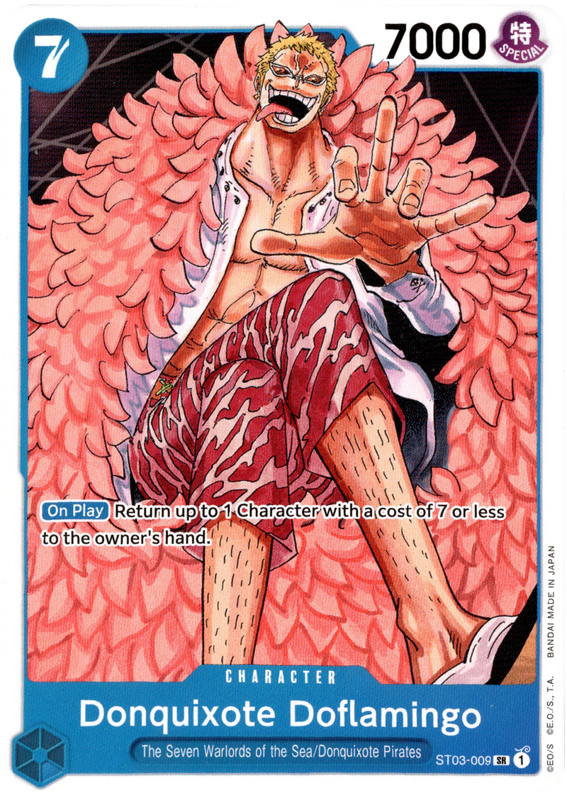 Donquixote Doflamingo - ST03-009 SR - Starter Deck - Card Cavern