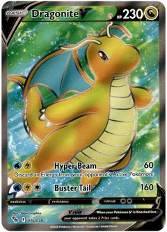 Dragonite V Full Art - 076/078 - Pokemon Go - Card Cavern