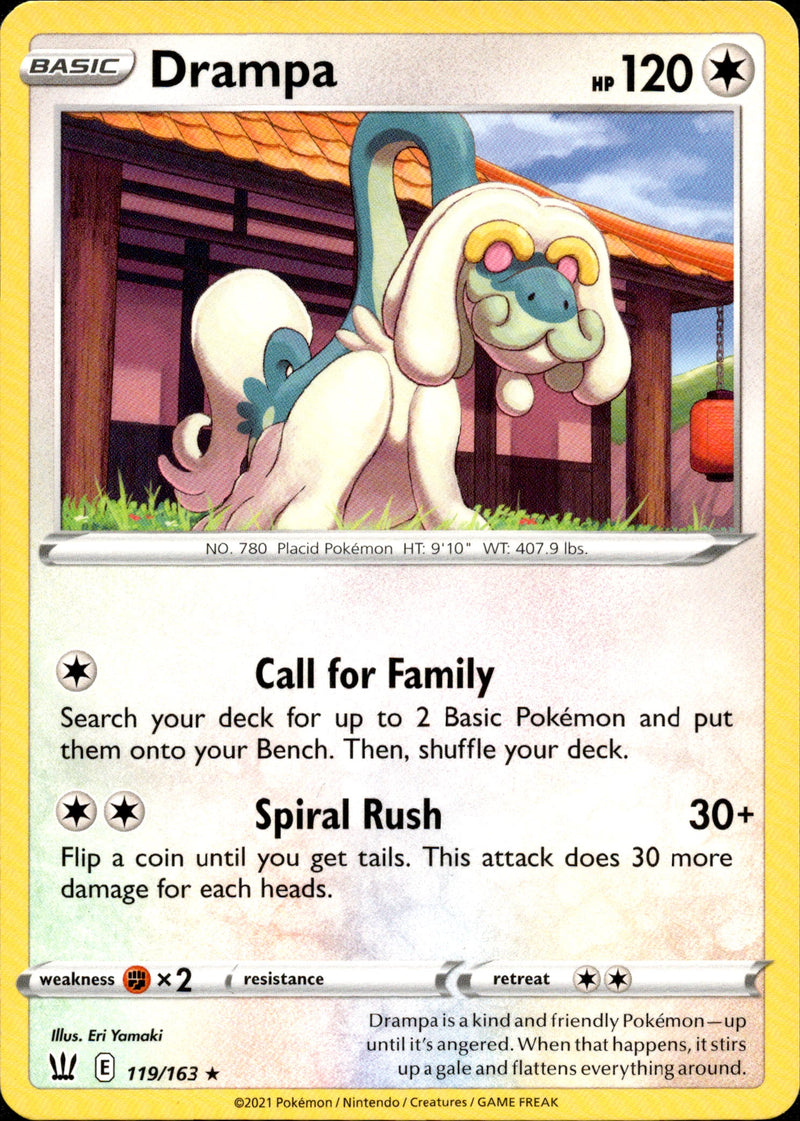 Drampa - 119/163 - Battle Styles - Card Cavern