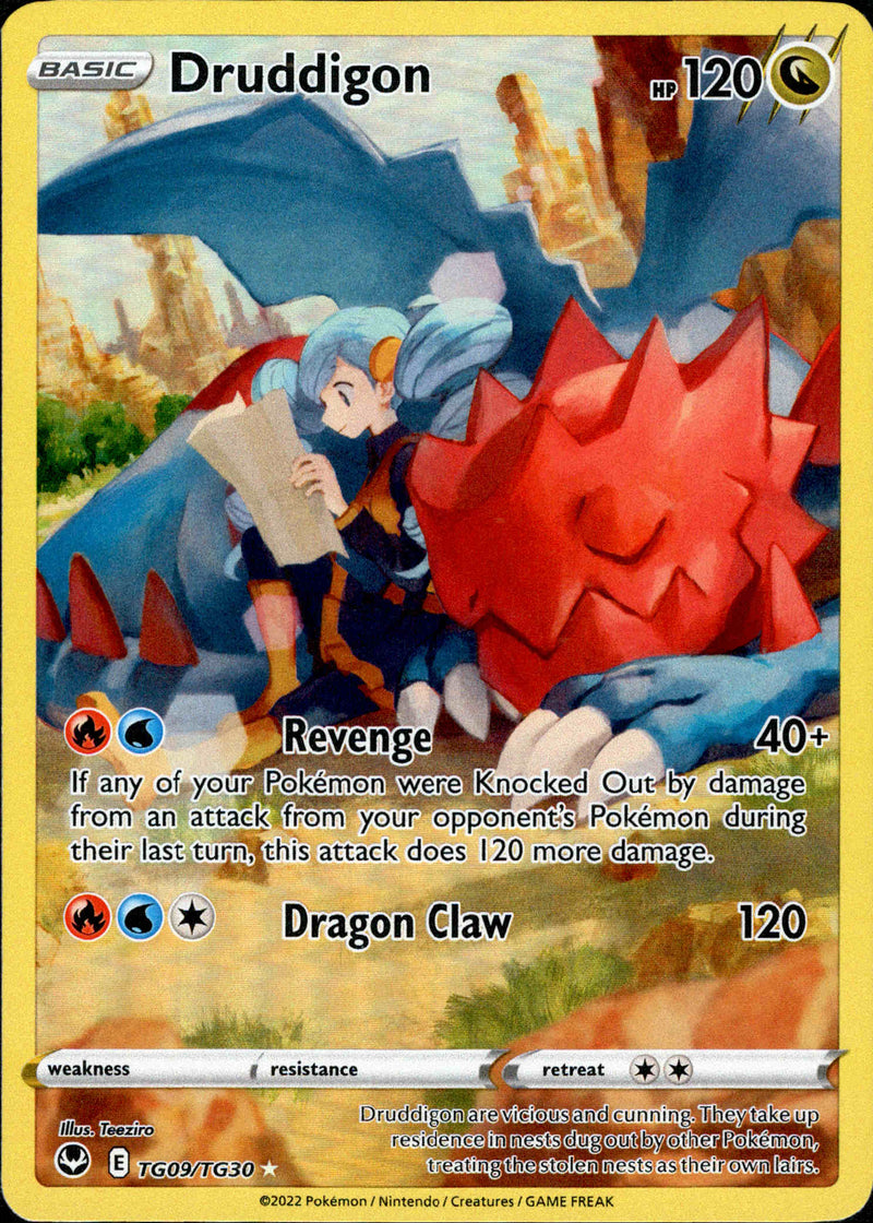 Druddigon - TG09/TG30 - Silver Tempest - Card Cavern