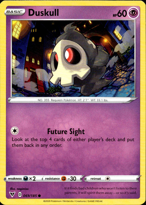 Duskull - 069/185 - Vivid Voltage - Card Cavern