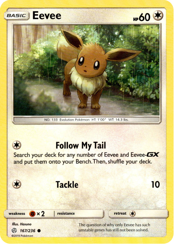 Eevee - 167/236 - Cosmic Eclipse - Card Cavern