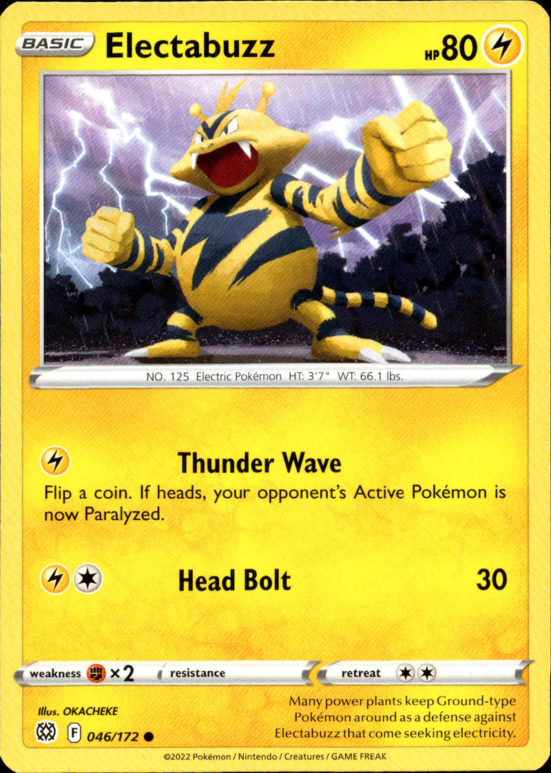 Electabuzz - 046/172 - Brilliant Stars - Card Cavern