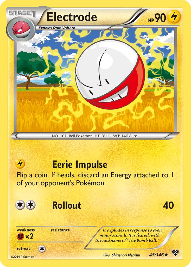 Electrode - 45/146 - XY Base - Card Cavern