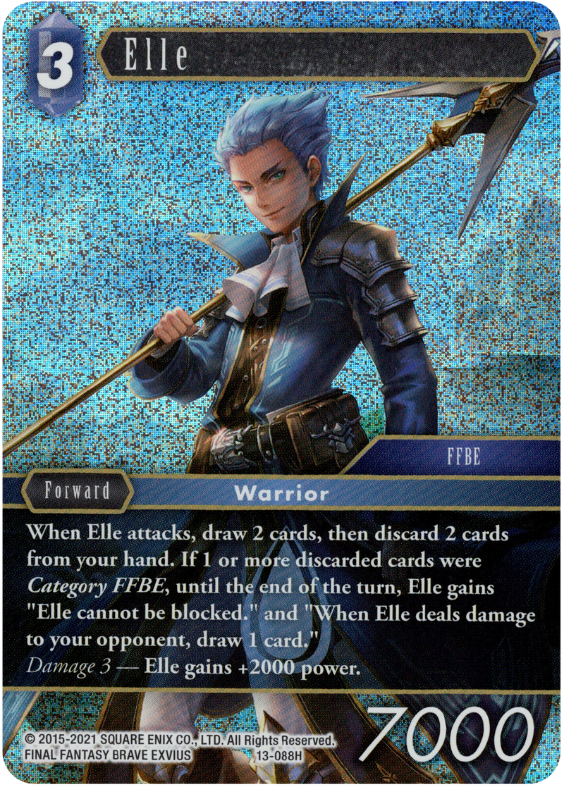 Elle - 13-088H - Opus XIII - Foil - Card Cavern