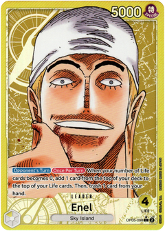 Enel Alternate Art - OP05-098 - Awakening of the New Era - Foil - Card Cavern