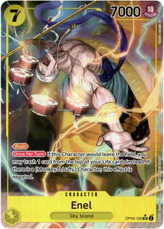 Enel Alternate Art - OP05-100 - Awakening of the New Era - Foil - Card Cavern