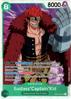 Eustass"Captain"Kid - OP01-051 SR - Romance Dawn - Foil - Card Cavern