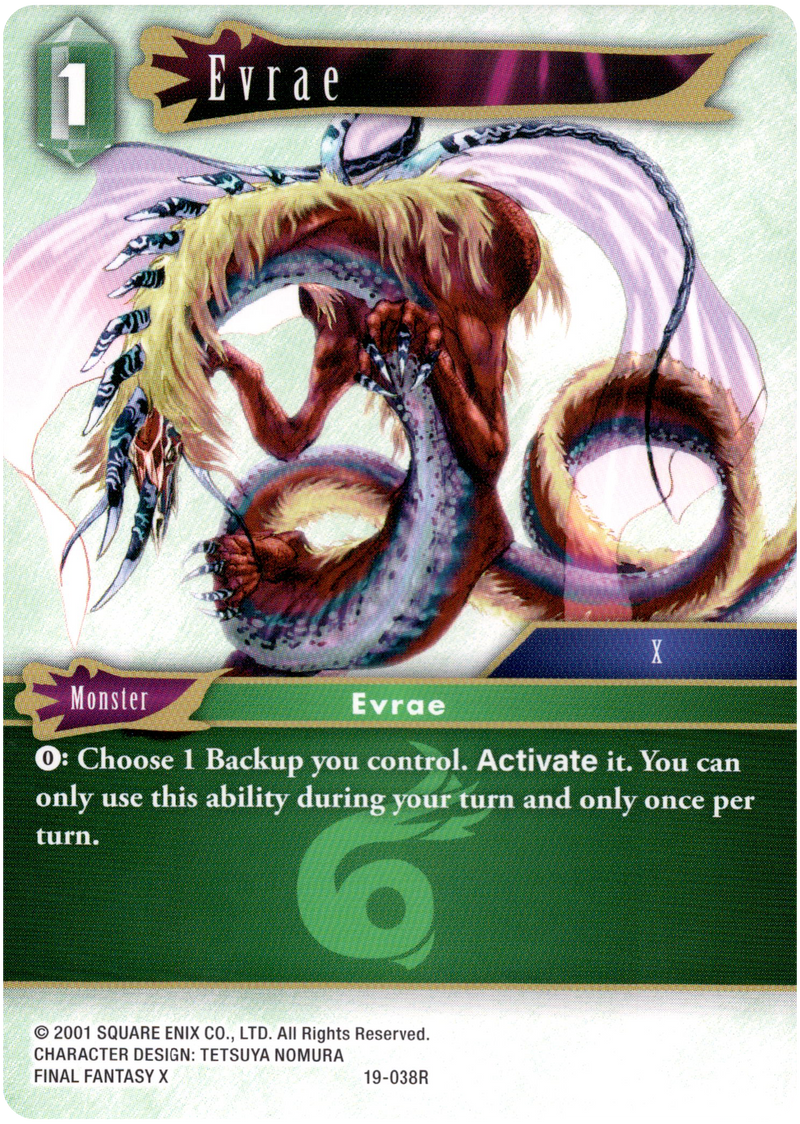 Evrae - 19-038R - From Nightmares - Card Cavern