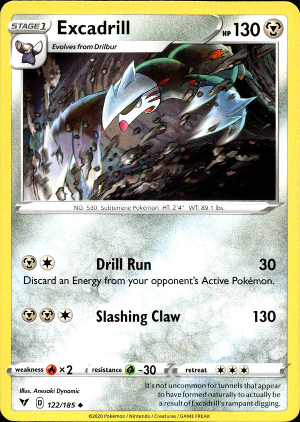 Excadrill - 122/185 - Vivid Voltage - Card Cavern