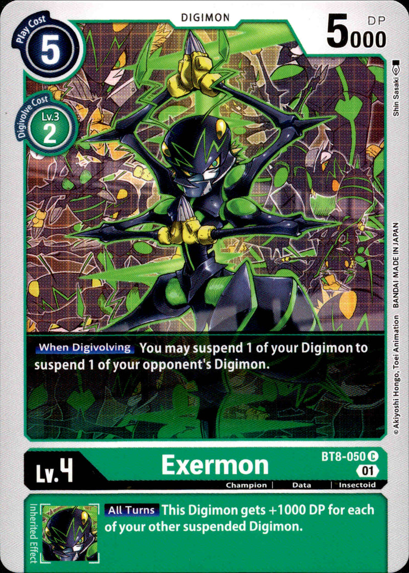 Exermon - BT8-050 C - New Awakening - Card Cavern