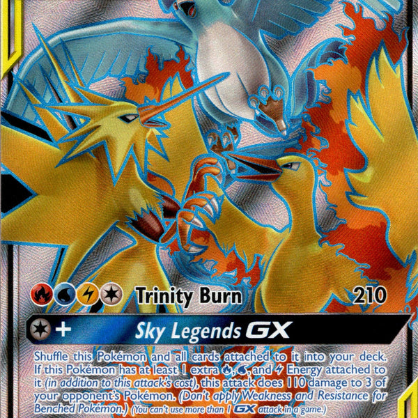 Moltres & Zapdos & Articuno Tag Team GX Full Art - 66/68 - Hidden