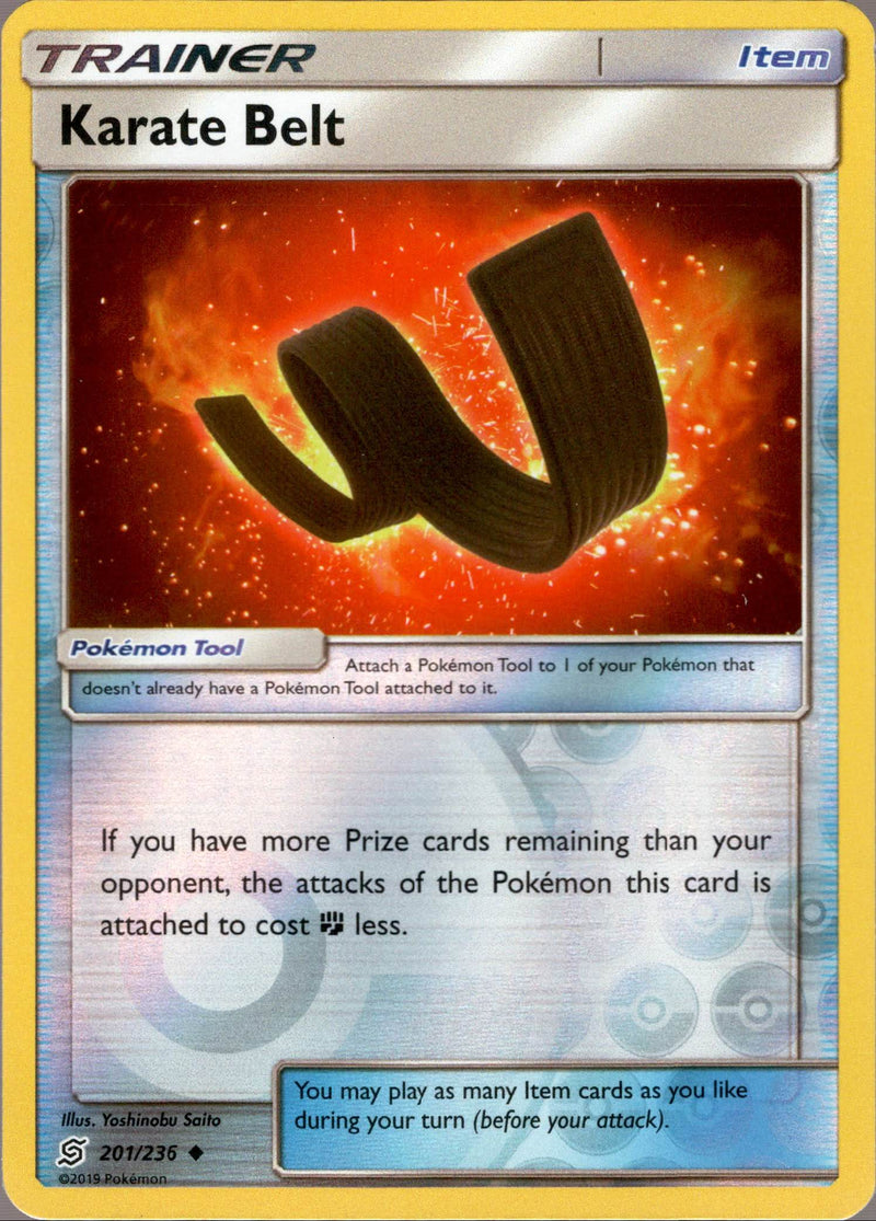 Karate Belt - 201/236 - Unified Minds - Reverse Holo - Card Cavern