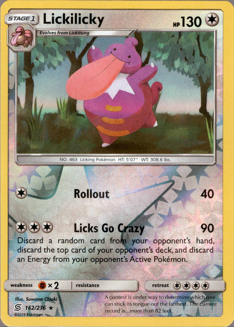 Lickilicky - 162/236 - Unified Minds - Reverse Holo - Card Cavern