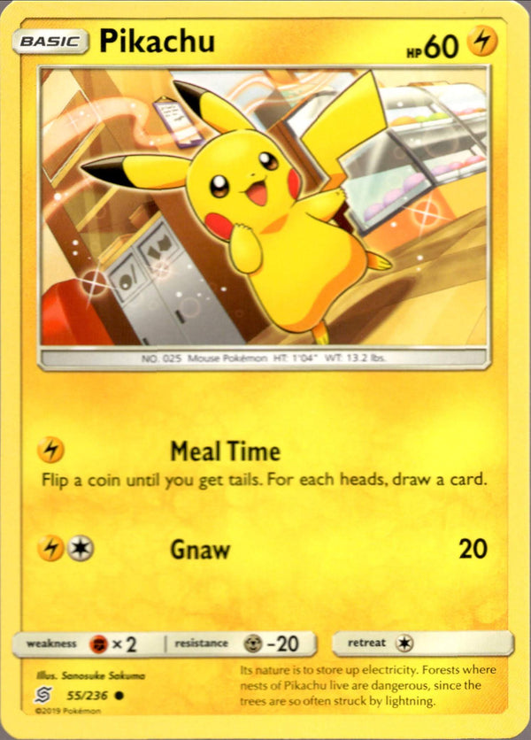 Pikachu - 55/236 - Unified Minds - Card Cavern