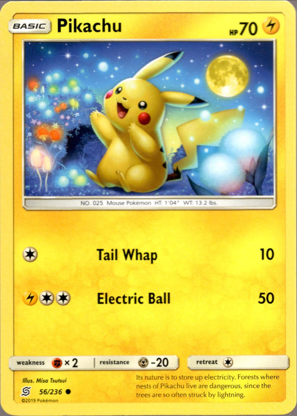 Pikachu - 56/236 - Unified Minds - Card Cavern