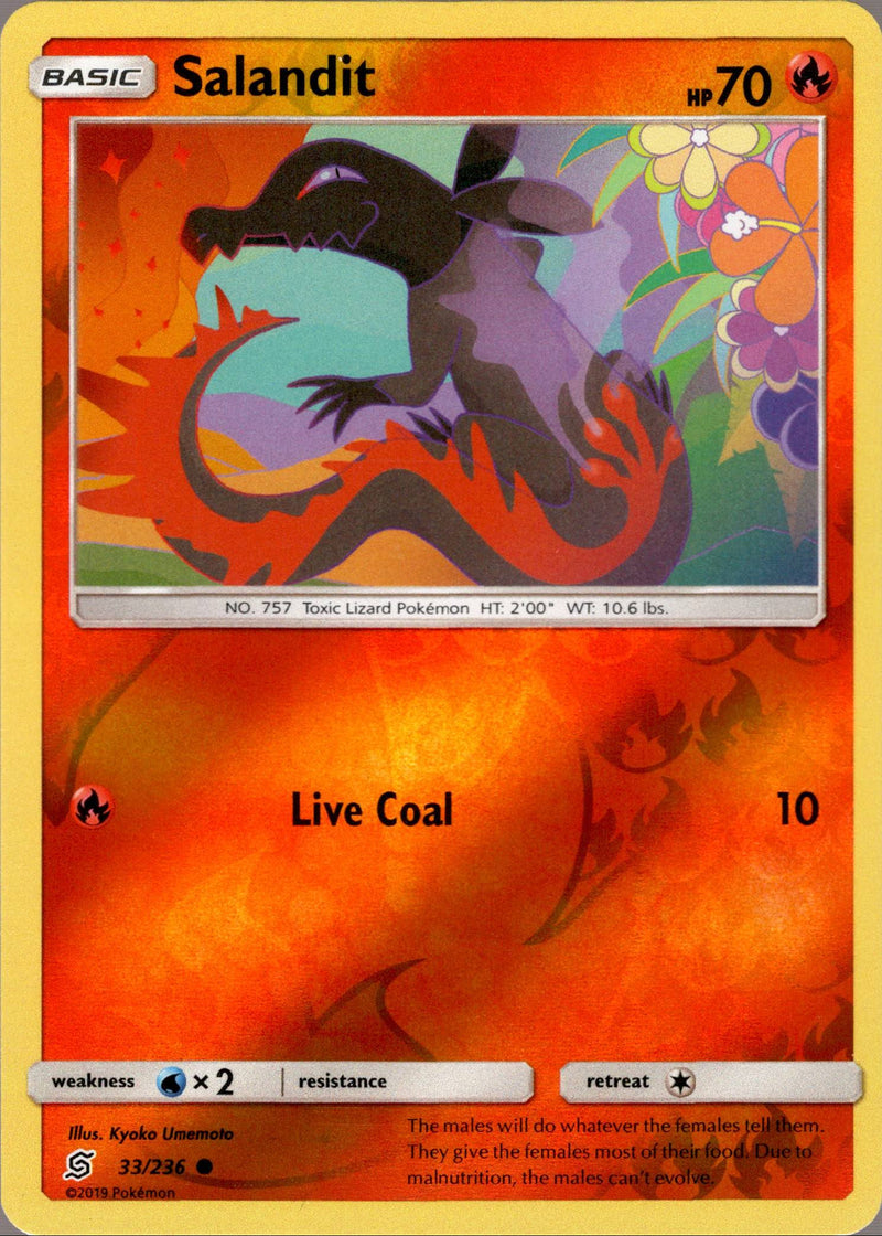 Salandit - 33/236 - Unified Minds - Reverse Holo - Card Cavern