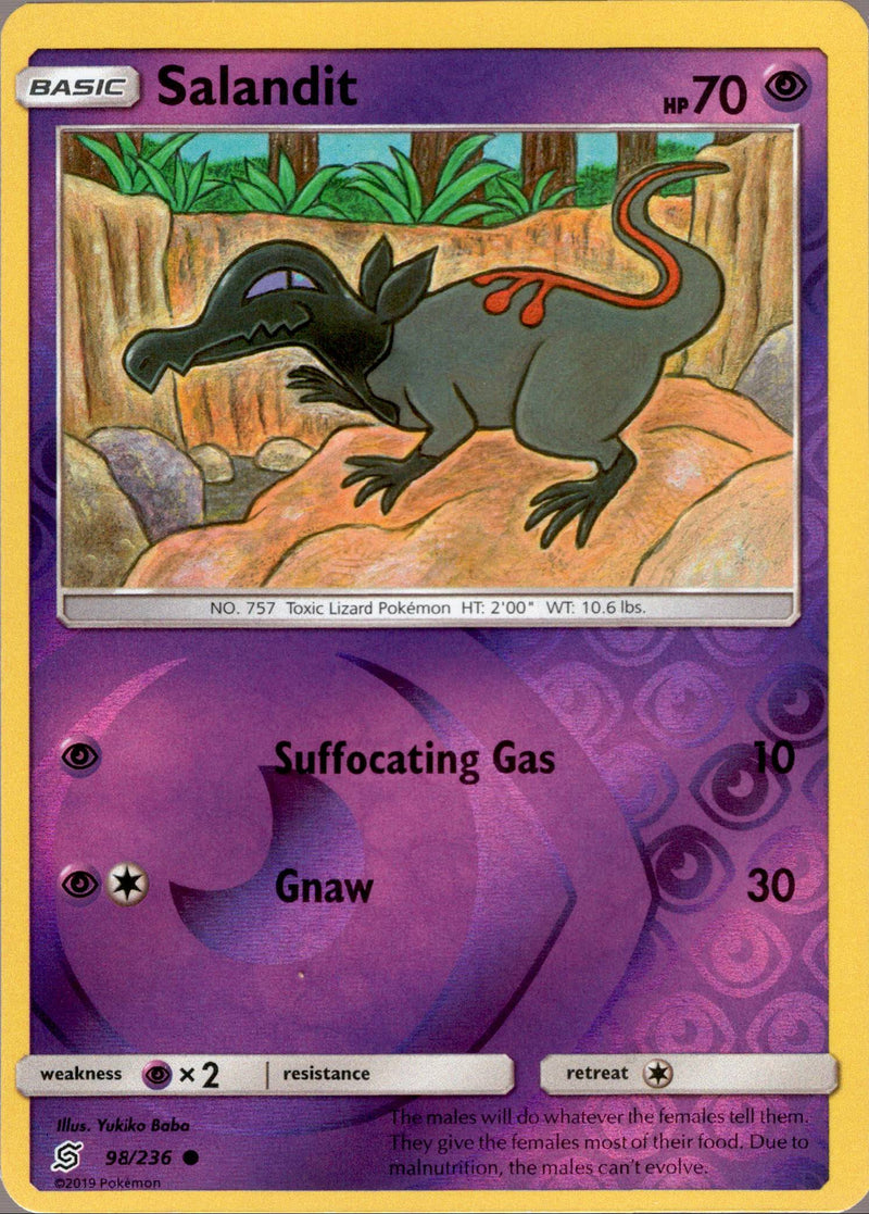 Salandit - 98/236 - Unified Minds - Reverse Holo - Card Cavern