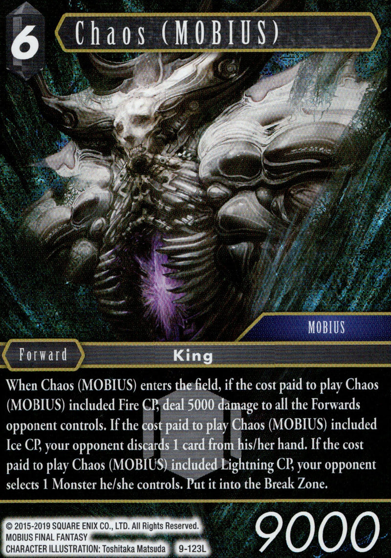 Chaos (MOBIUS) - 9-123L - Opus IX - Foil - Card Cavern