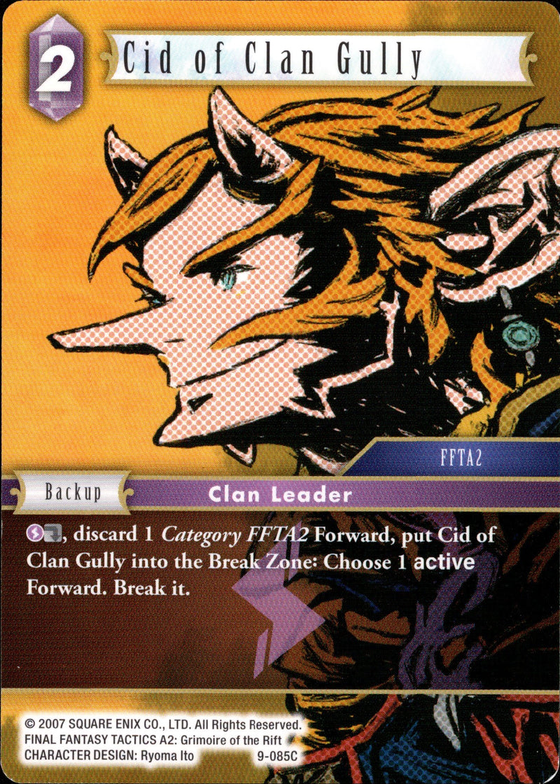 Cid of Clan Gully - 9-085C - Opus IX - Card Cavern