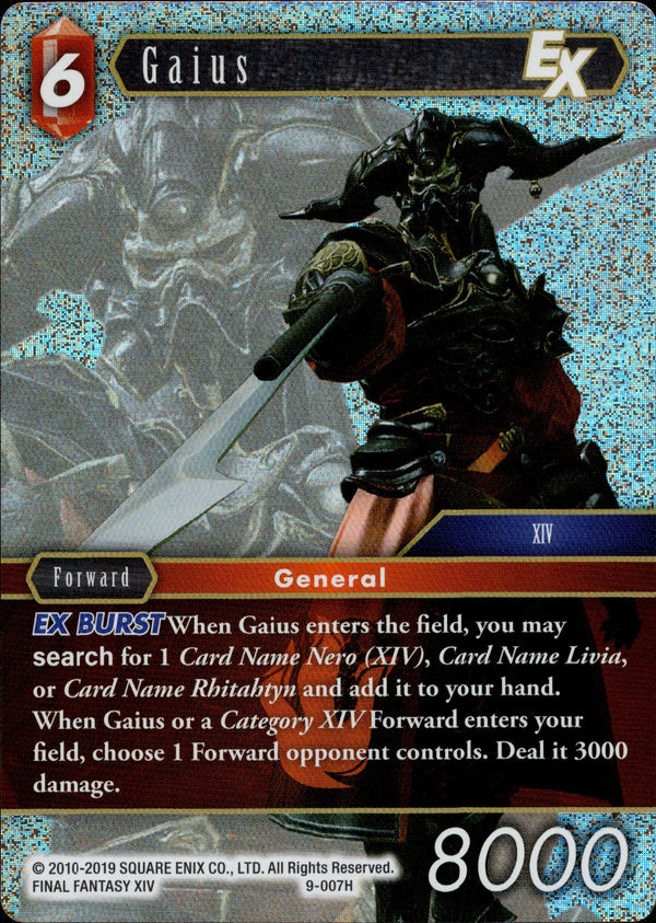 Gaius - 9-007H - Opus IX - Foil - Card Cavern