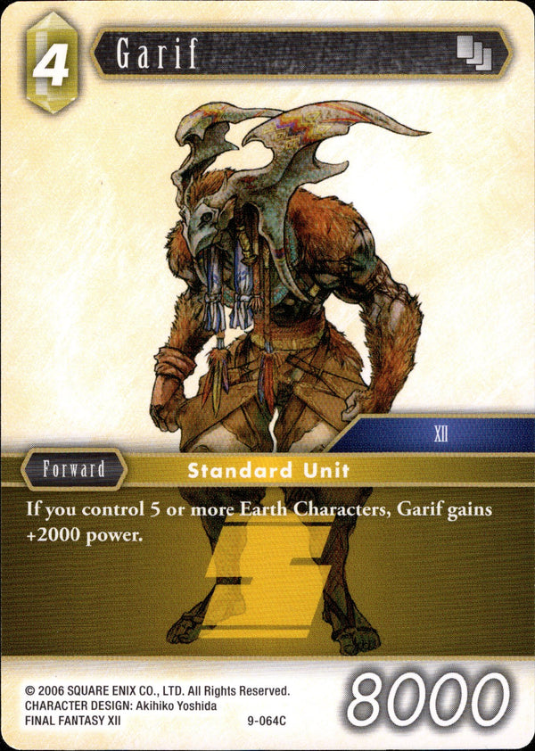 Garif - 9-064C - Opus IX - Card Cavern