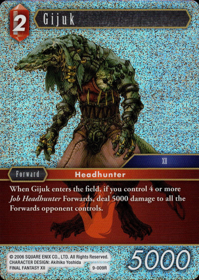 Gijuk - 9-009R - Opus IX - Foil - Card Cavern