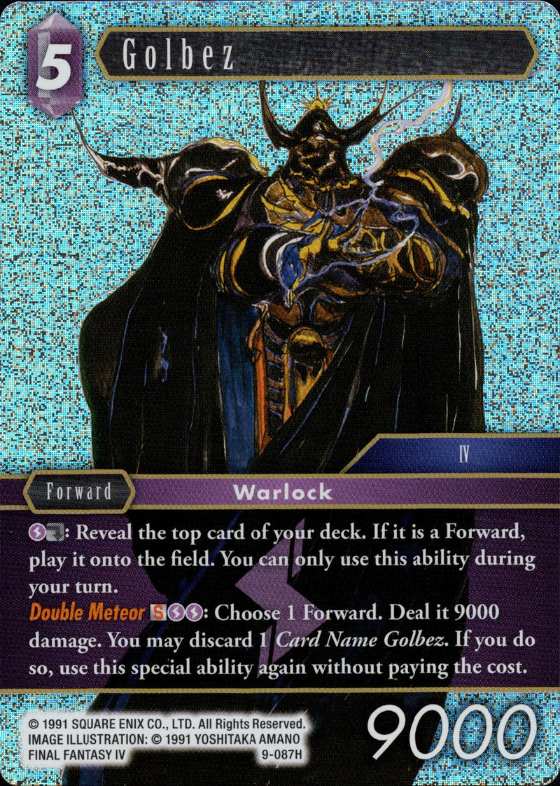 Golbez - 9-087H - Opus IX - Foil - Card Cavern