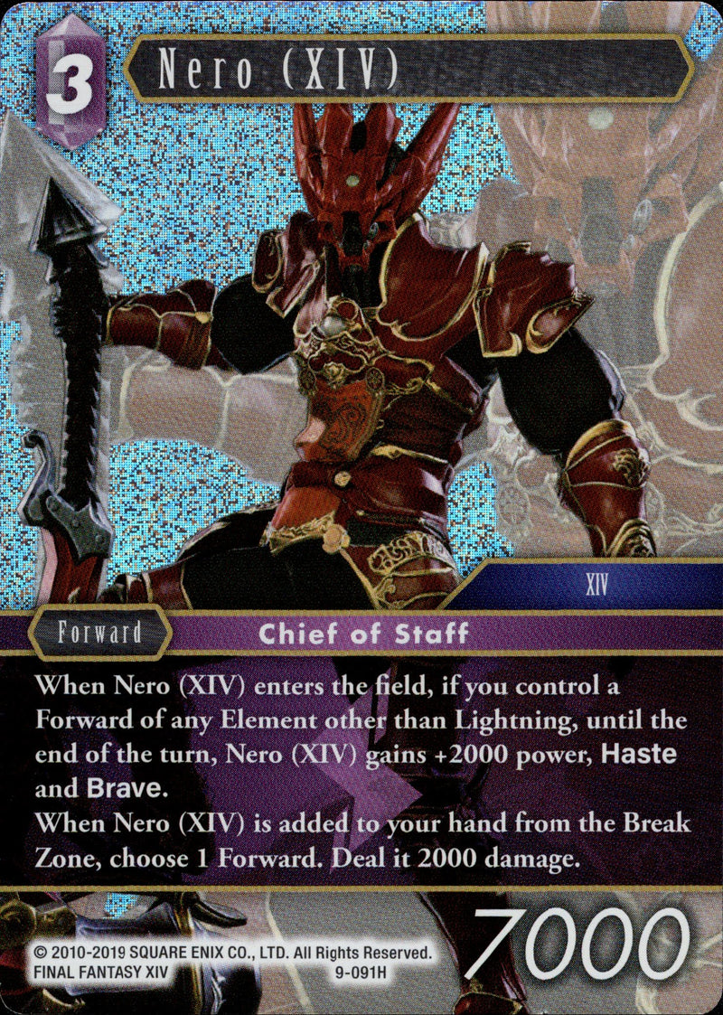 Nero (XIV) - 9-091H - Opus IX - Foil - Card Cavern