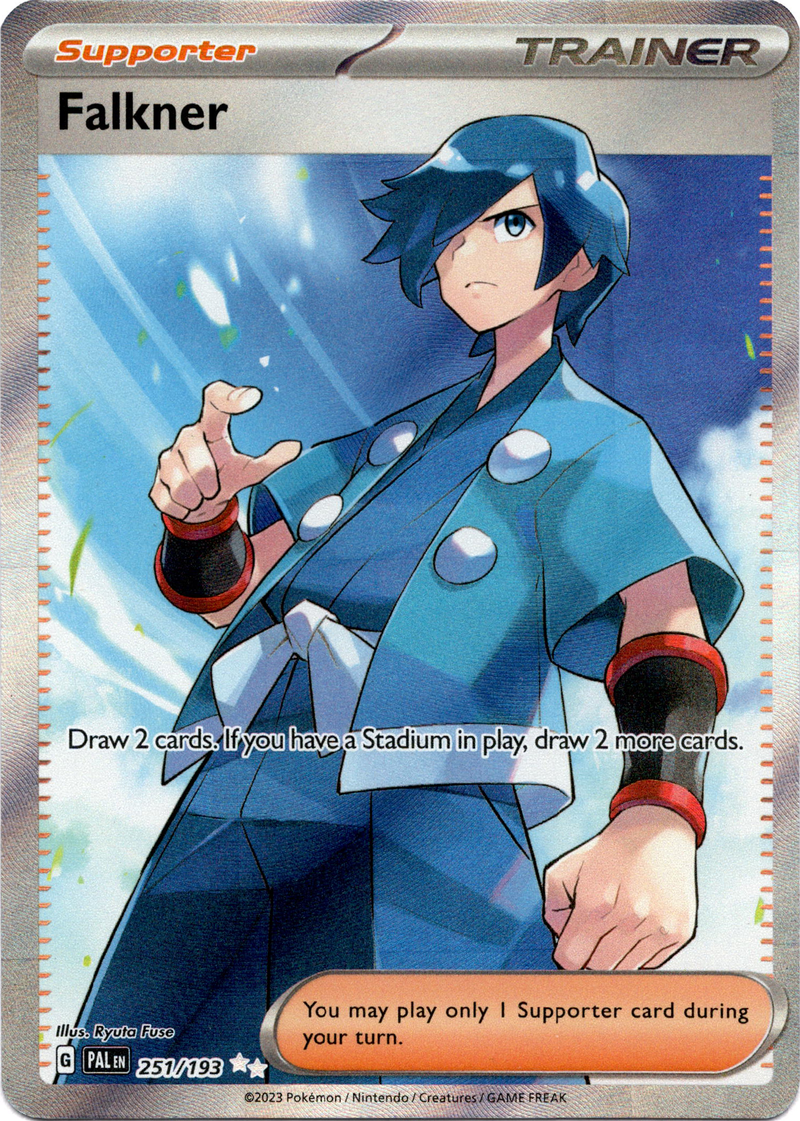 Falkner - 251/193 - Paldea Evolved - Holo - Card Cavern