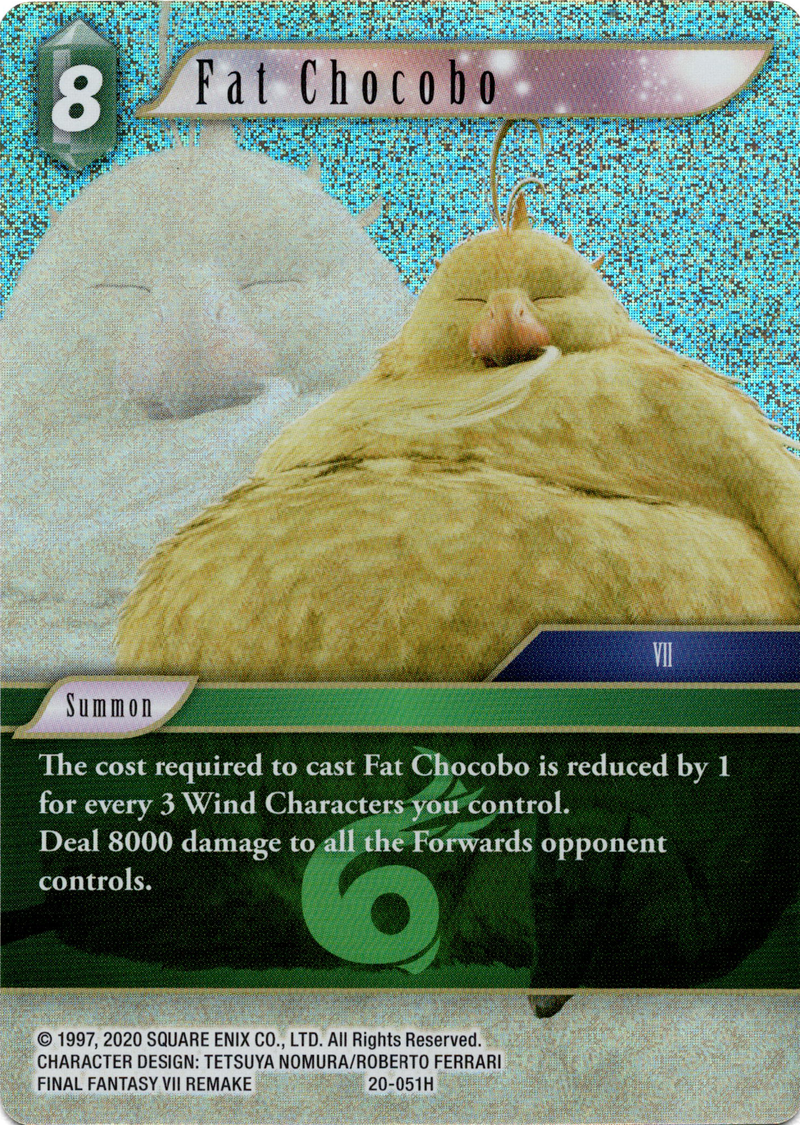 Fat Chocobo - 20-051H - Dawn of Heroes - Foil - Card Cavern