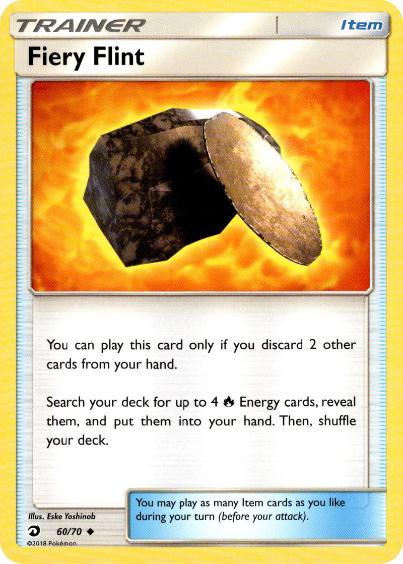 Fiery Flint - 60/70 - Dragon Majesty - Card Cavern