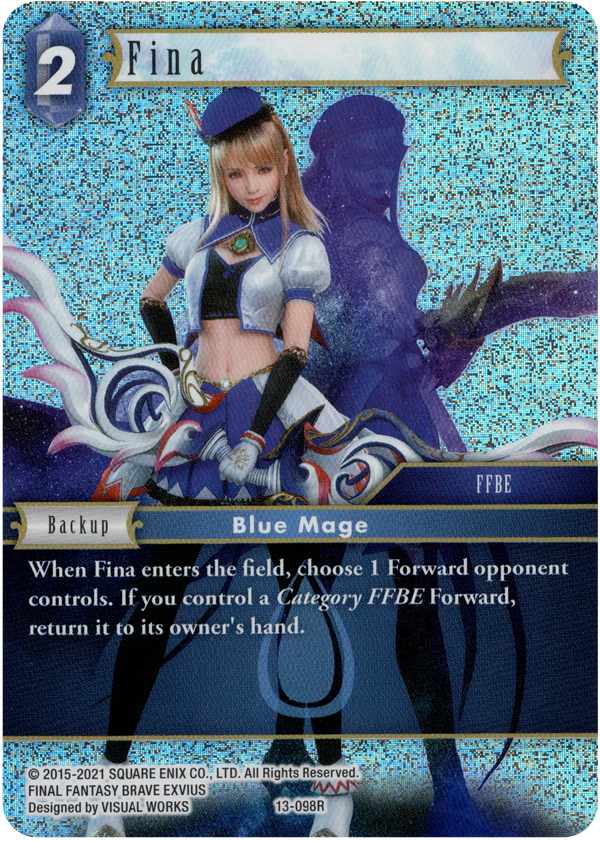 Fina - 13-098R - Opus XIII - Foil - Card Cavern