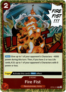 Fire Fist - OP05-019 - Awakening of the New Era - Foil - Card Cavern