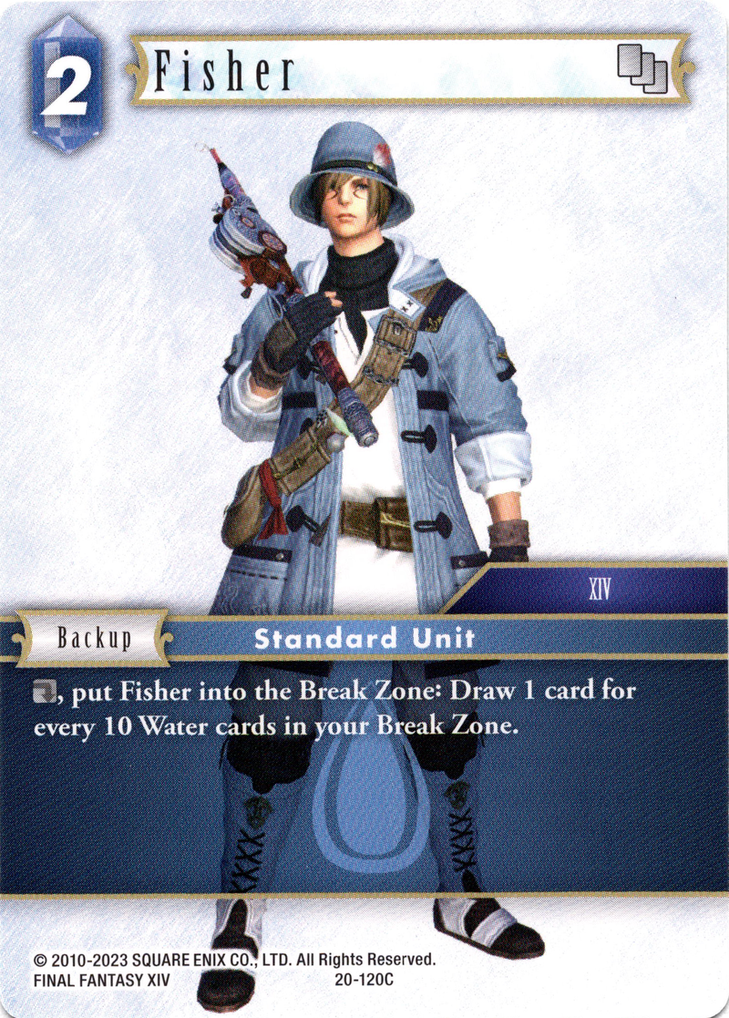 Fisher - 20-120C - Dawn of Heroes - Card Cavern