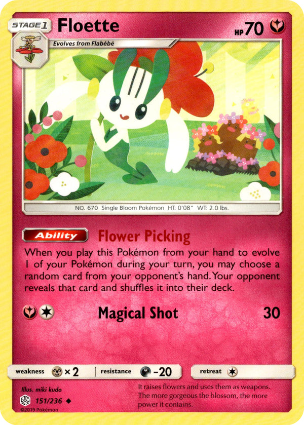 Floette - 151/236 - Cosmic Eclipse - Card Cavern