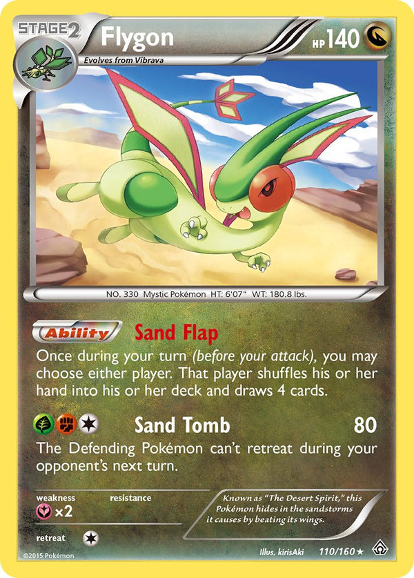 Flygon - 110/160 - Primal Clash - Holo - Card Cavern