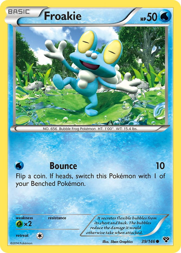 Froakie - 39/146 - XY Base - Card Cavern