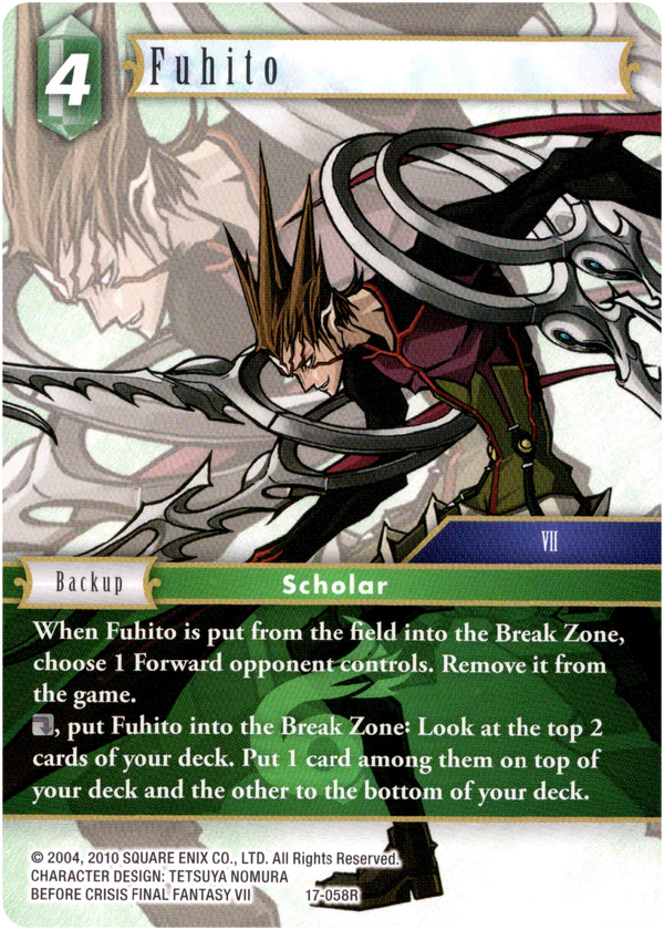 Fuhito - 17-058R - Rebellion's Call - Card Cavern