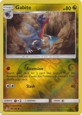 Gabite - 98/156 - Ultra Prism - Reverse Holo - Card Cavern