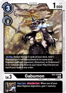 Gabumon - EX4-039 C - Alternative Being - Card Cavern