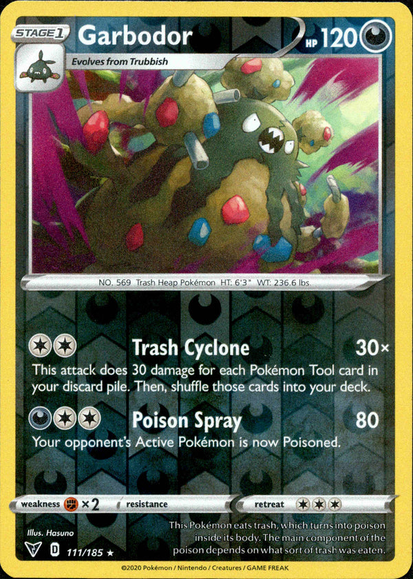 Garbodor - 111/185 - Vivid Voltage - Reverse Holo - Card Cavern