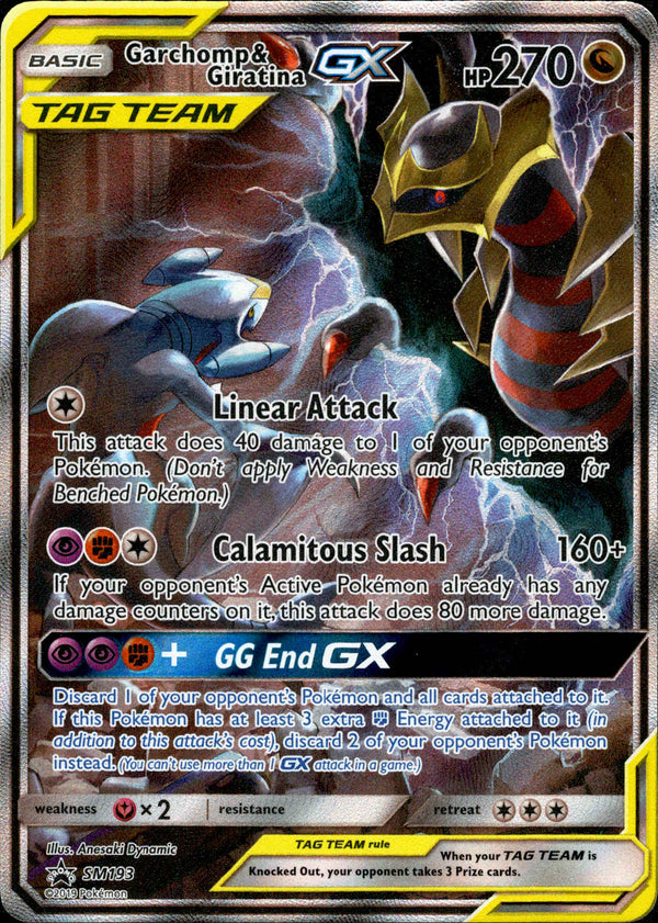 Garchomp & Giratina GX - SM193 - Sun & Moon Promo - Card Cavern