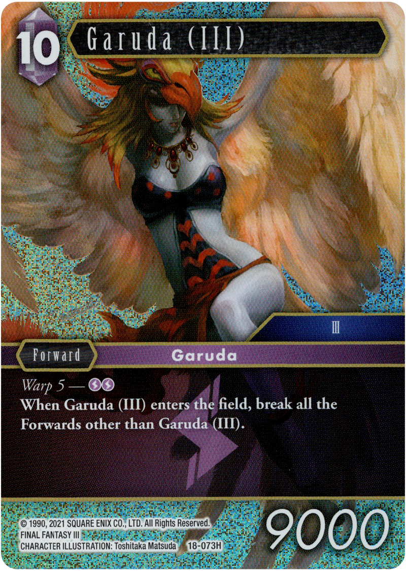 Garuda (III) - 18-073H - Resurgence of Power - Foil - Card Cavern