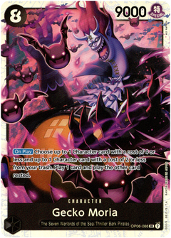 Gecko Moria (086) - OP06-086SR - Wings of the Captain - Foil - Card Cavern