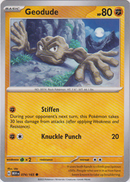 Geodude - 074/165 - Scarlet & Violet 151 - Card Cavern