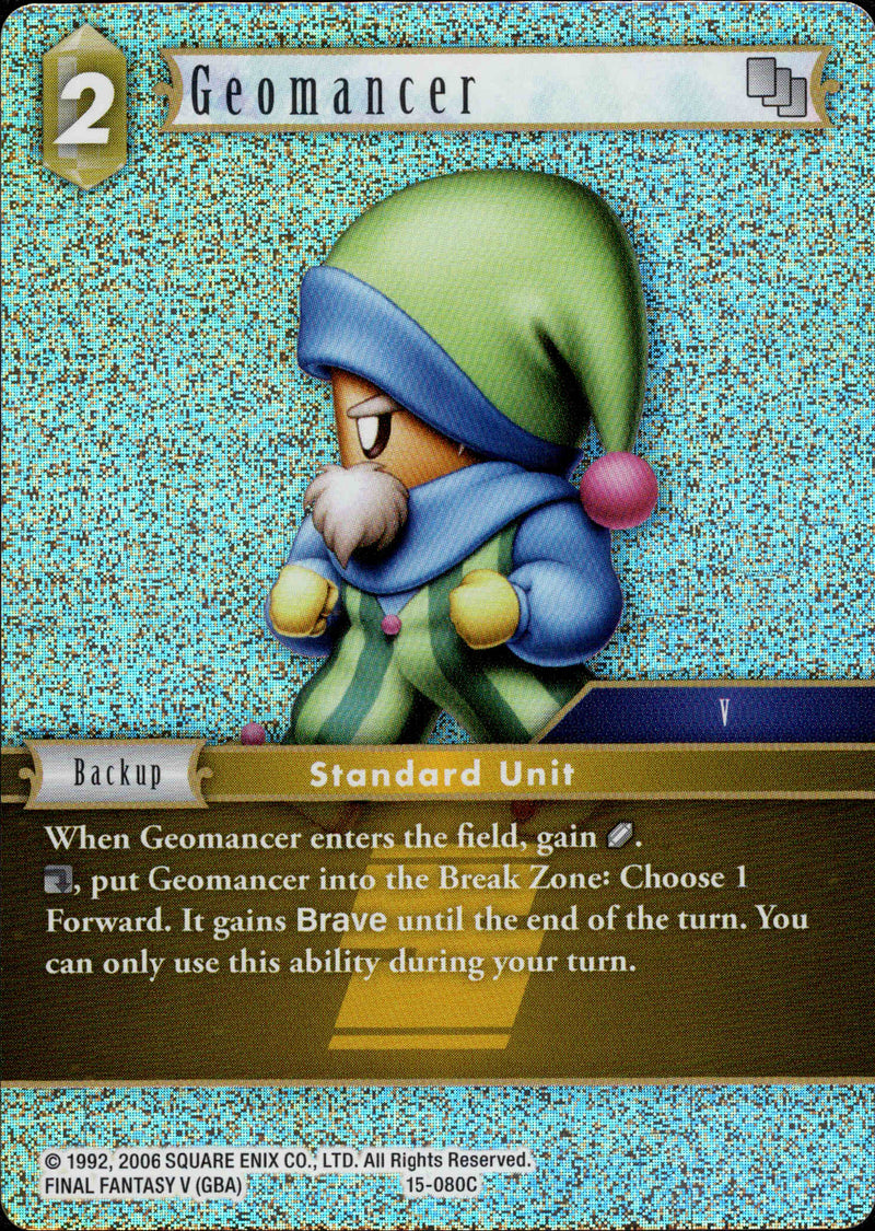 Geomancer - 15-080C - Crystal Dominion - Foil - Card Cavern