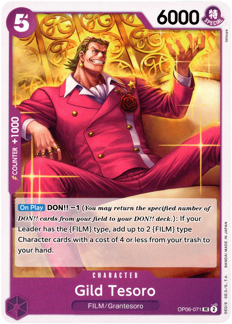 Gild Tesoro - OP06-071UC - Wings of the Captain - Card Cavern