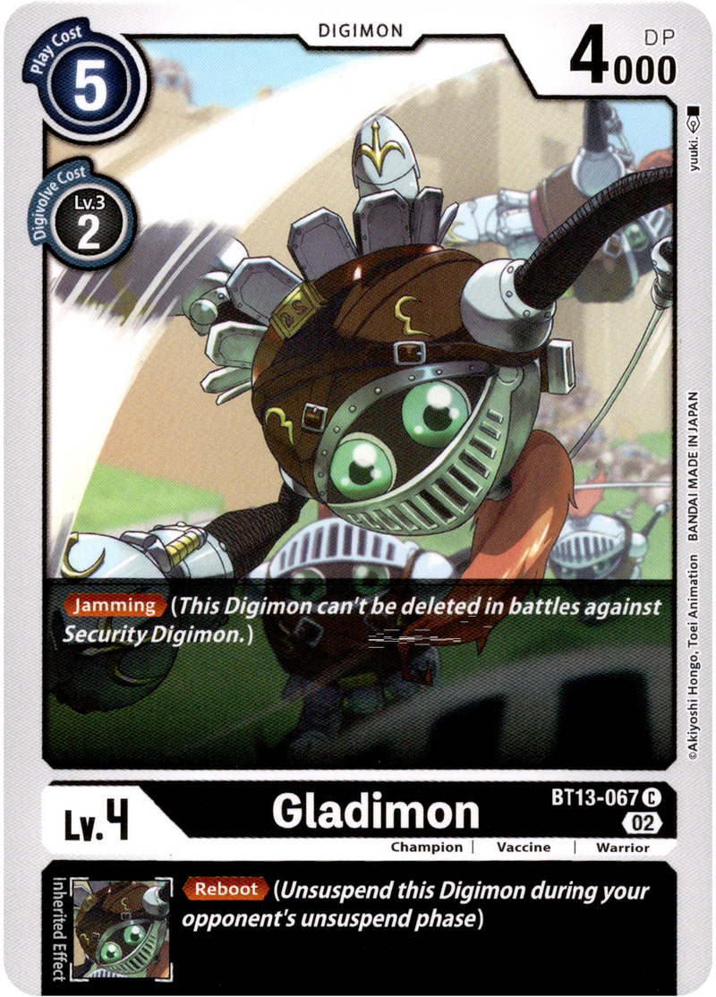 Gladimon - BT13-067 C - Versus Royal Knight - Card Cavern